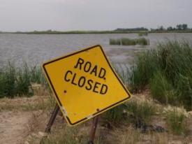 road closed
