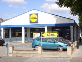 Lidl winkels kom je door heel Europe tegen