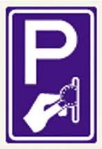Parkeren betaal bord