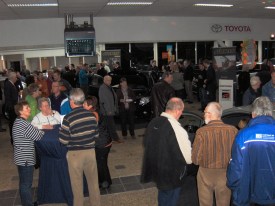 Korterink - veel publiek bij Auris-intro HPIM1161 (2)