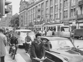 Amsterdam - verkeersbeeld jaren zestig 10009A002137