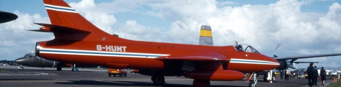 Bijster fraai; Hawker&nbsp;Hunter…