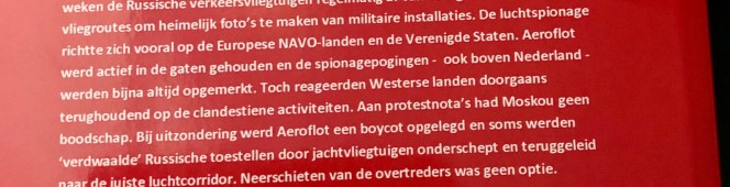 Vliegende spionnen…